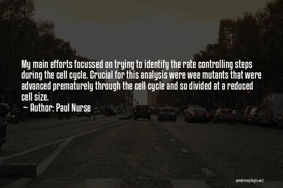 Paul Nurse Quotes 403863
