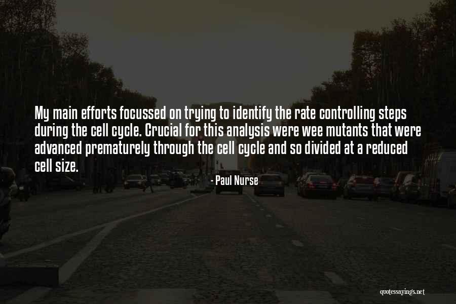 Paul Nurse Quotes 403863