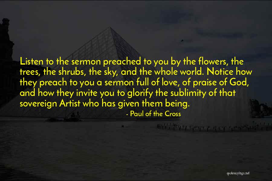 Paul Of The Cross Quotes 1474321 Paul Of The Cross Quotes 1474321