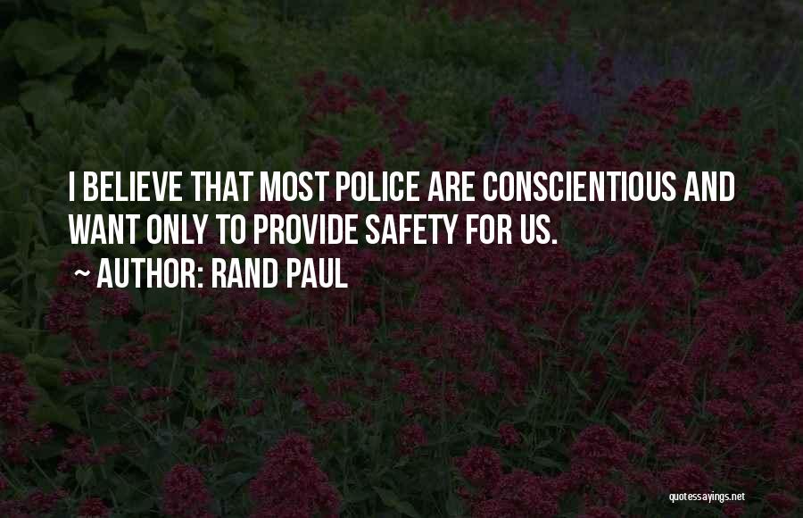 Paul O'neill Safety Quotes By Rand Paul