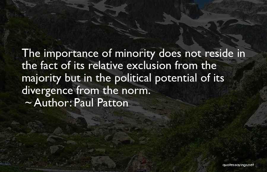 Paul Patton Quotes 116729