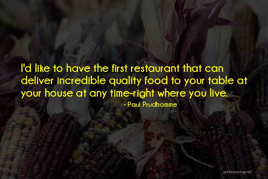 Paul Prudhomme Quotes 1488938