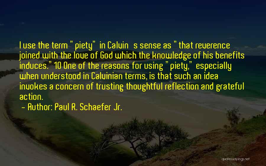 Paul R. Schaefer Jr. Quotes 2212086