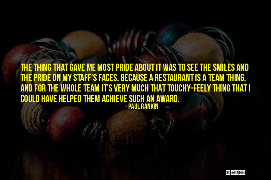 Paul Rankin Quotes 1464006 Paul Rankin Quotes 1464006