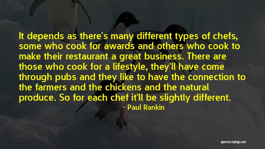 Paul Rankin Quotes 987314