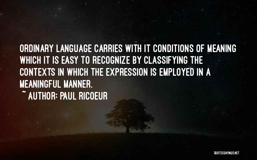 Paul Ricoeur Quotes 1562366