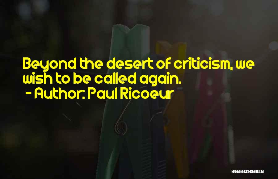 Paul Ricoeur Quotes 2031343