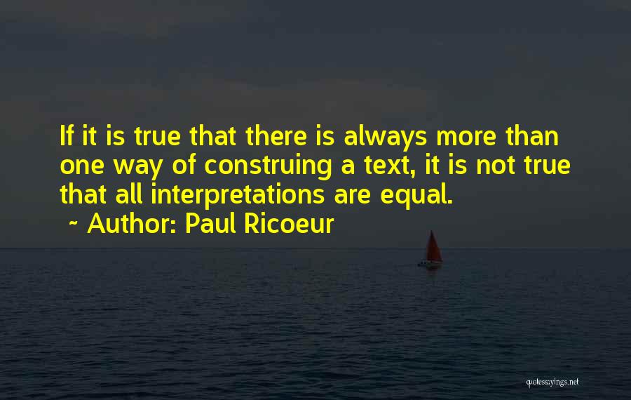 Paul Ricoeur Quotes 559489