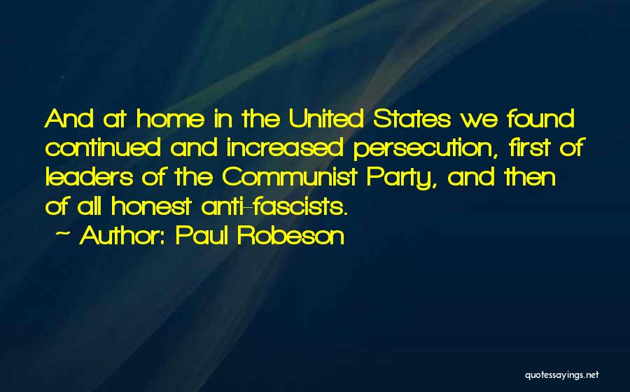 Paul Robeson Quotes 350034