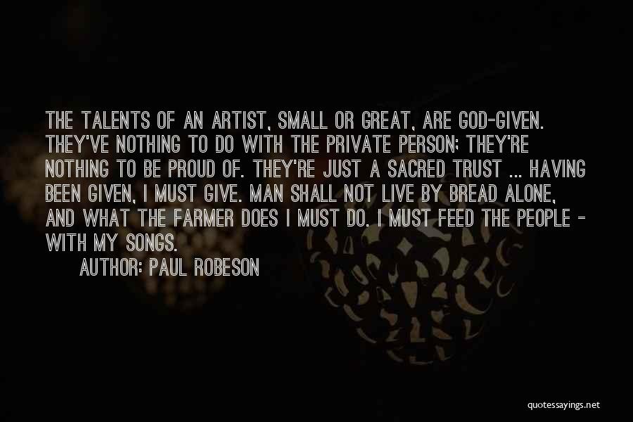 Paul Robeson Quotes 456165