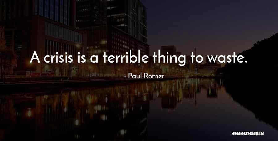 Paul Romer Quotes 600890 Paul Romer Quotes 600890