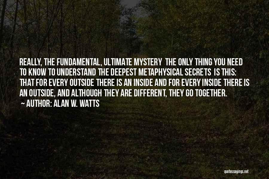 Paul Saladino Quotes By Alan W. Watts