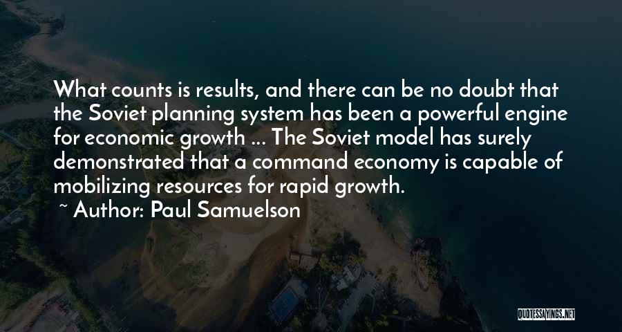 Paul Samuelson Quotes 1326539