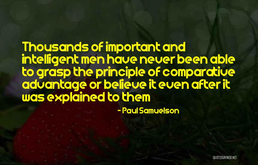 Paul Samuelson Quotes 1934994