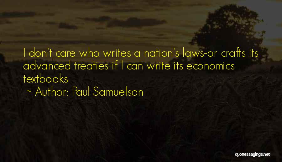 Paul Samuelson Quotes 2141522