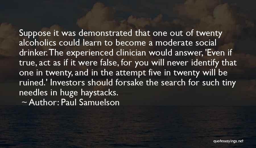 Paul Samuelson Quotes 2256477