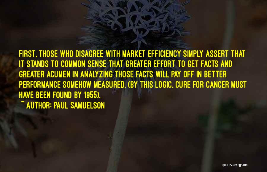 Paul Samuelson Quotes 313692