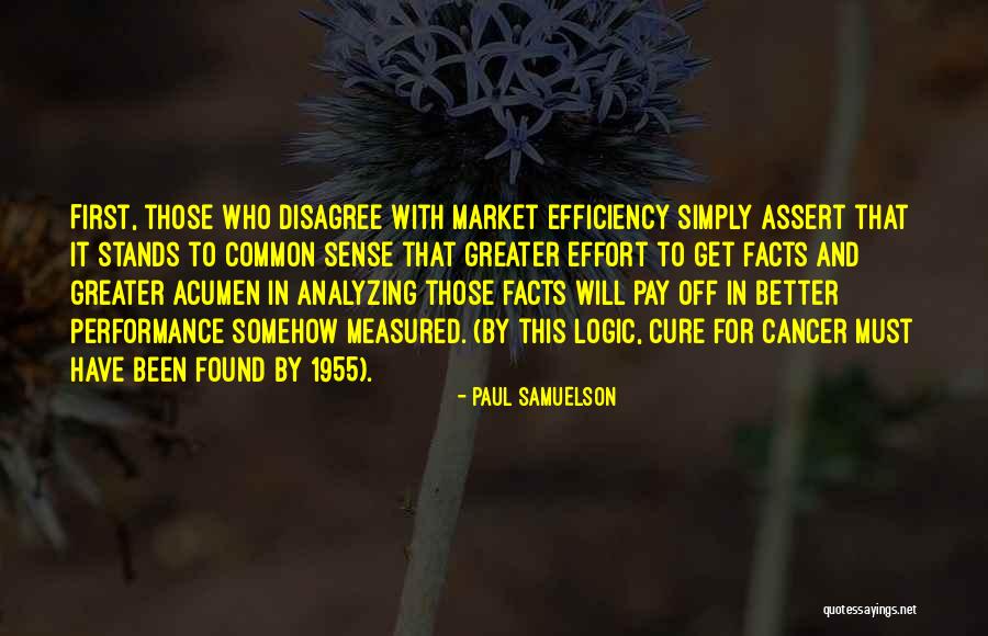 Paul Samuelson Quotes 313692