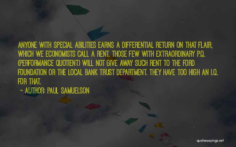 Paul Samuelson Quotes 998358