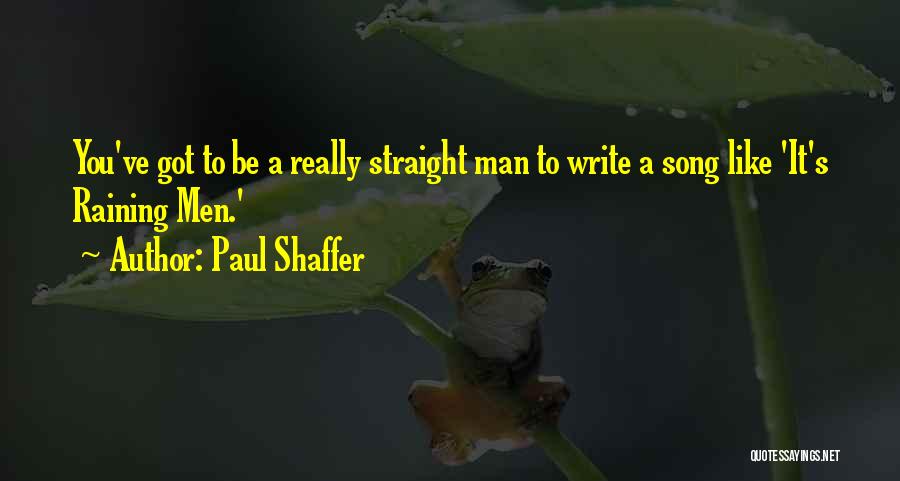 Paul Shaffer Quotes 2099941
