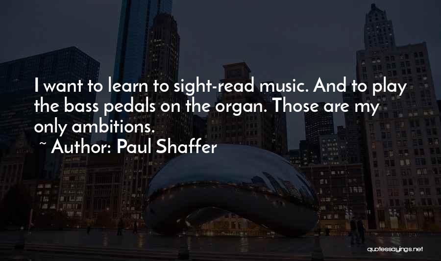 Paul Shaffer Quotes 635650