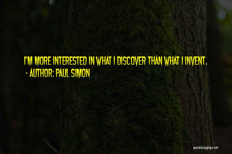 Paul Simon Quotes 264013