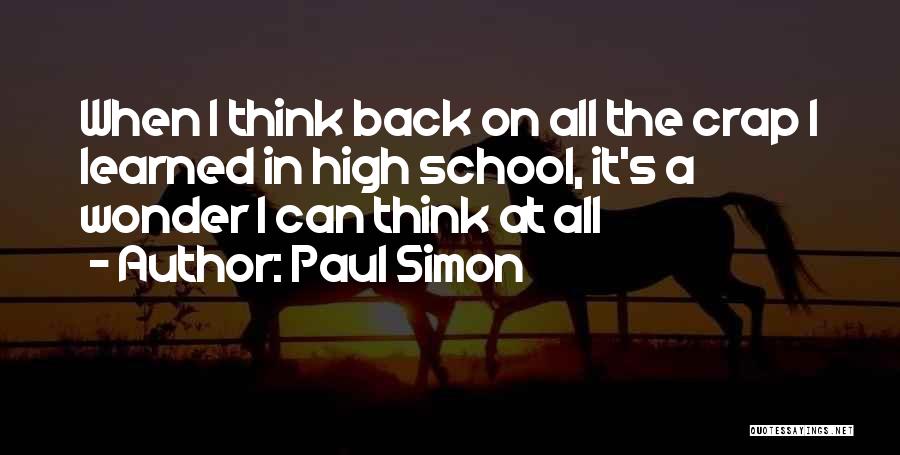 Paul Simon Quotes 791884