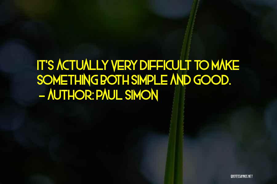 Paul Simon Quotes 985999