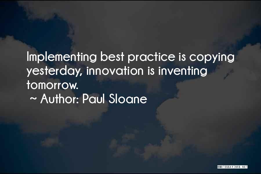 Paul Sloane Quotes 1962024