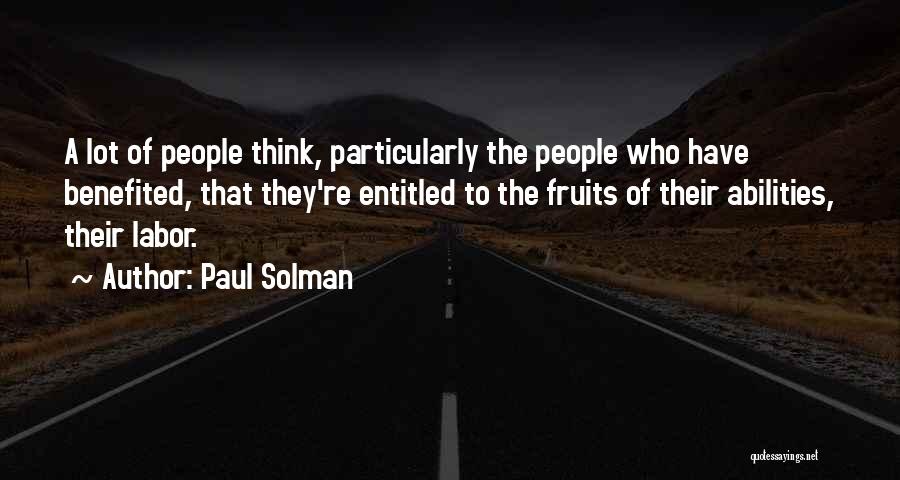 Paul Solman Quotes 761388