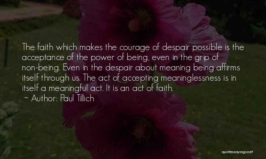 Paul Tillich Quotes 455705