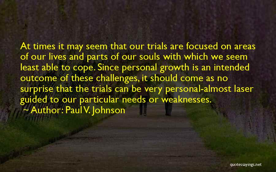 Paul V. Johnson Quotes 1031061