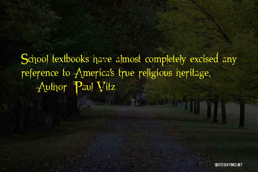 Paul Vitz Quotes 884585