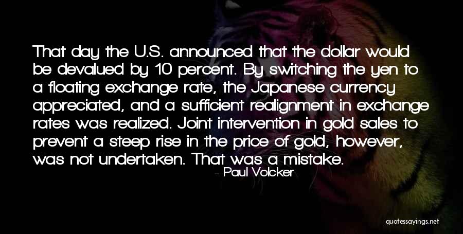 Paul Volcker Quotes 122222