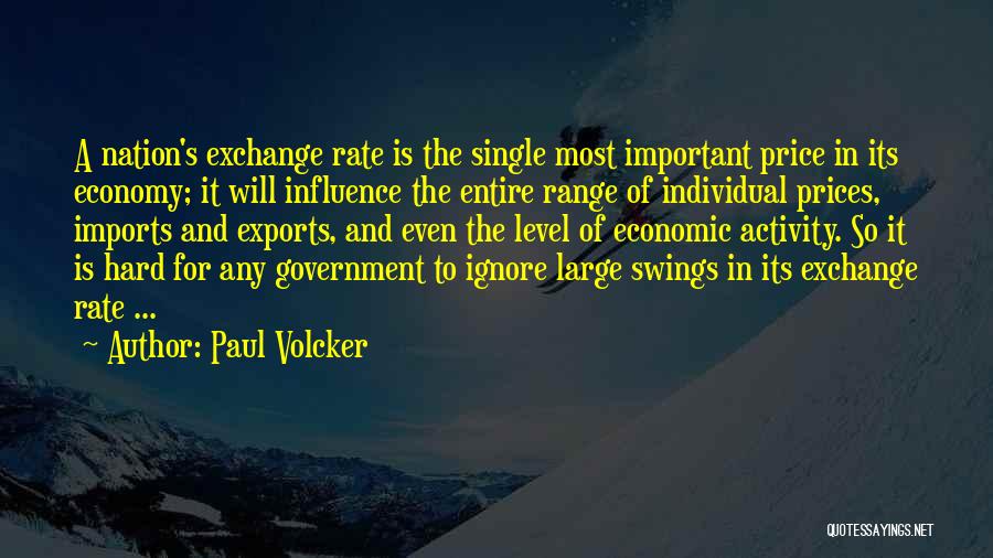 Paul Volcker Quotes 1800571