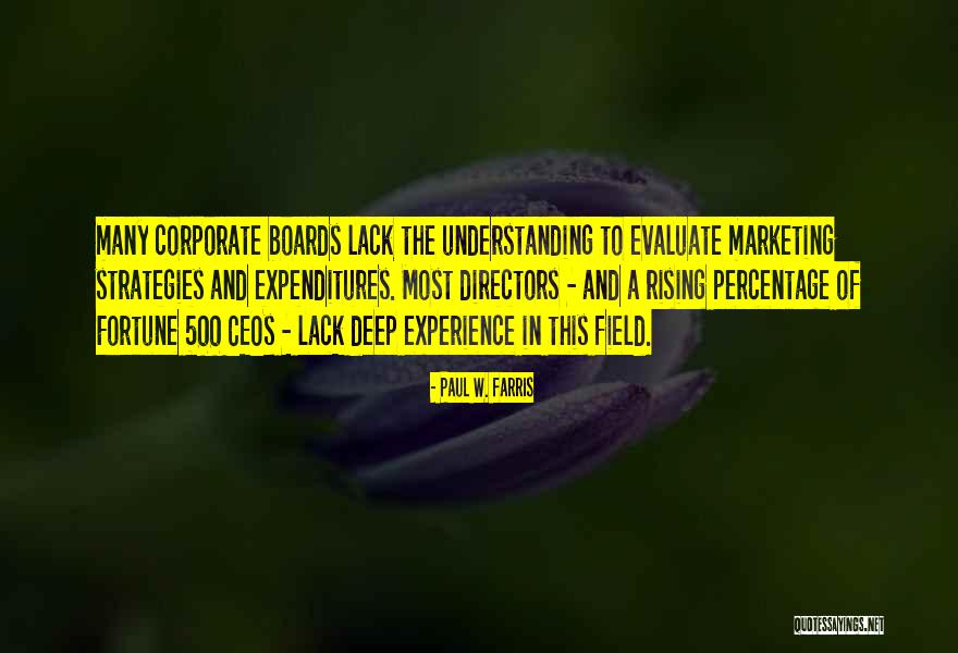 Paul W. Farris Quotes 1759876 Paul W. Farris Quotes 1759876