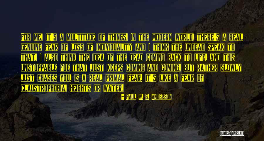 Paul W. S. Anderson Quotes 385290 Paul W. S. Anderson Quotes 385290