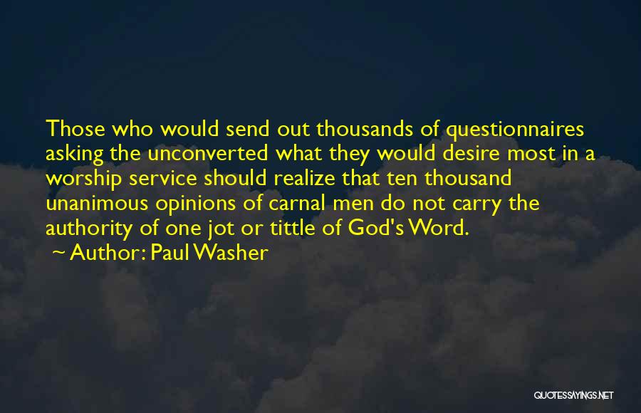 Paul Washer Quotes 768981