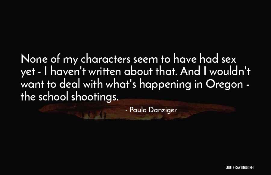 Paula Danziger Quotes 199996