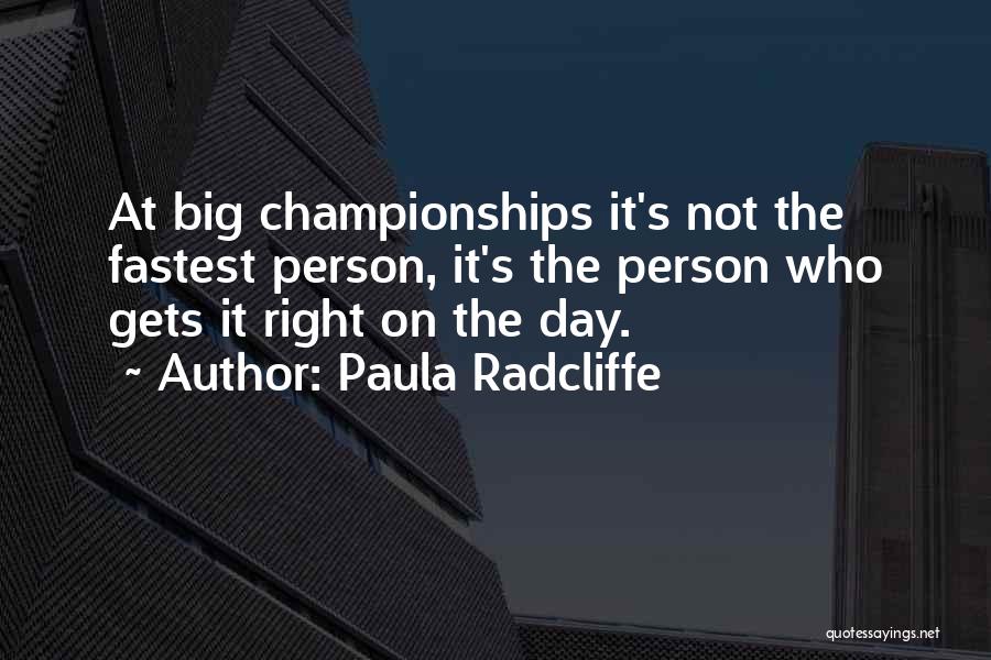 Paula Radcliffe Quotes 1072017