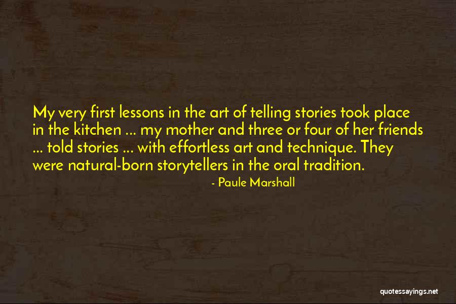 Paule Marshall Quotes 1233309