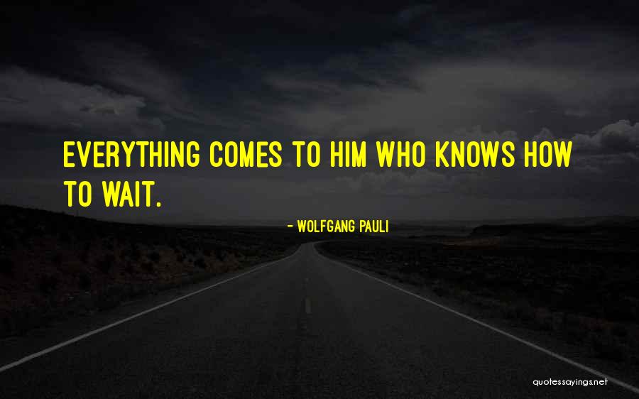 Pauli Quotes By Wolfgang Pauli Pauli Quotes By Wolfgang Pauli