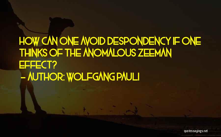 Pauli Wolfgang Quotes By Wolfgang Pauli