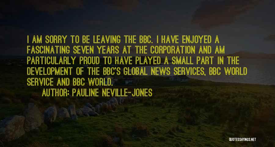 Pauline Neville-Jones Quotes 148548