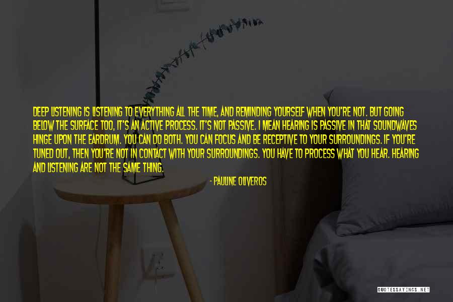 Pauline Oliveros Quotes 1657927 Pauline Oliveros Quotes 1657927