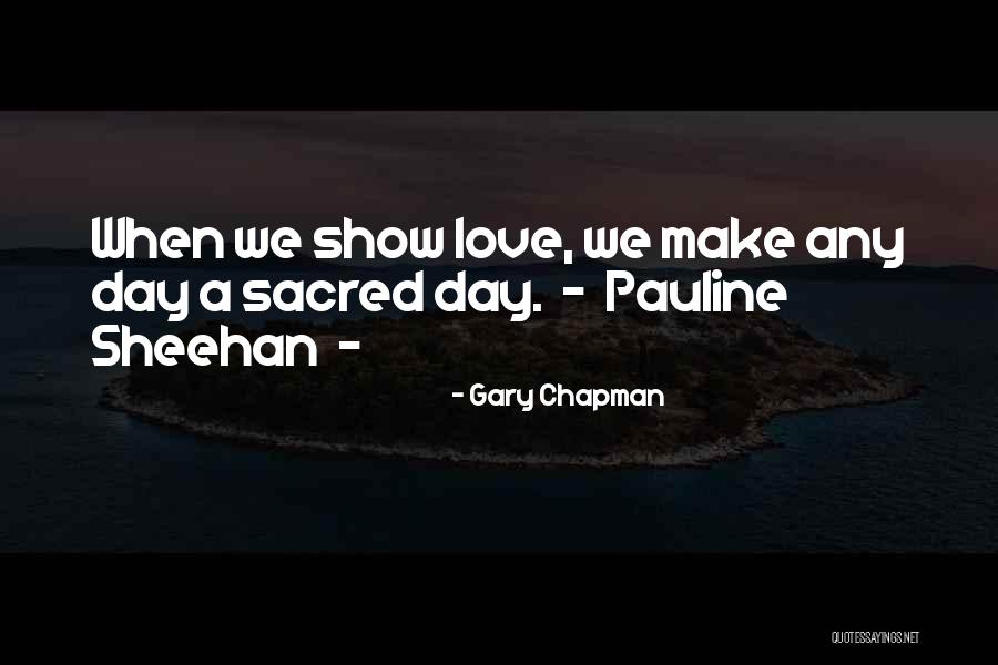 Pauline Quotes By Gary Chapman