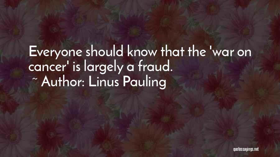 Pauling Quotes By Linus Pauling