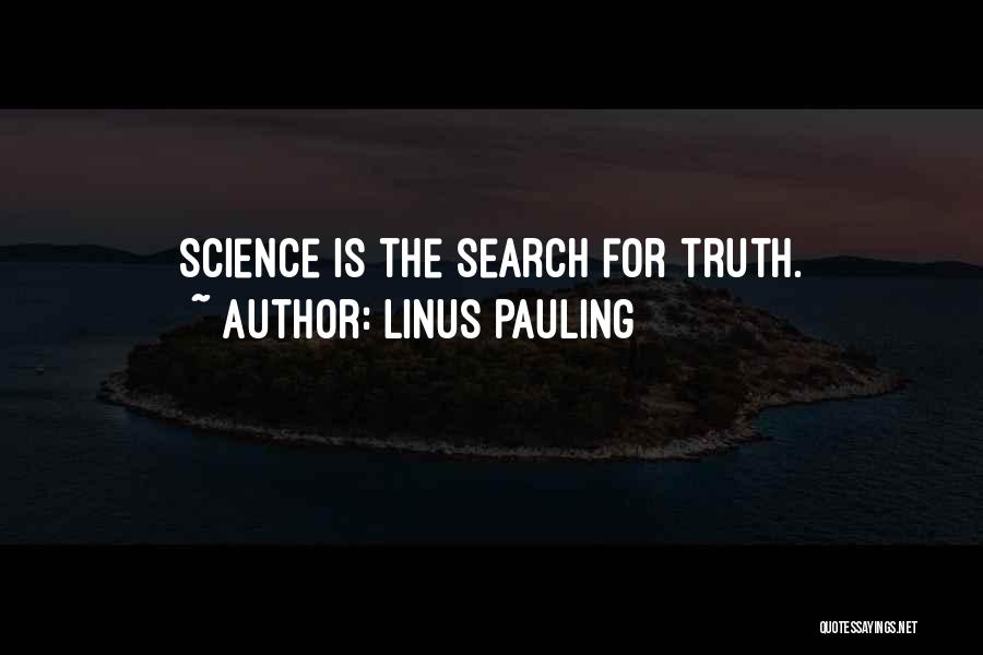 Pauling Quotes By Linus Pauling