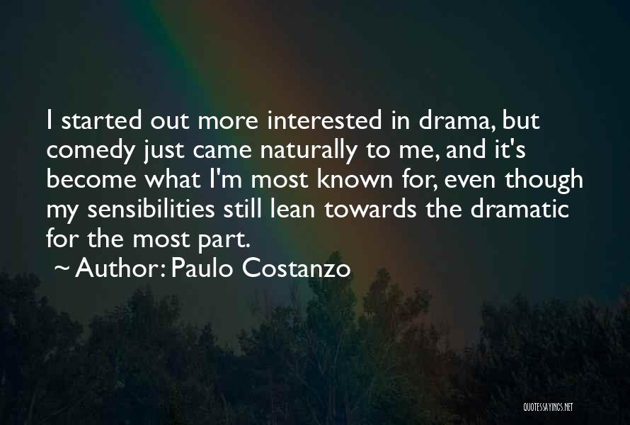 Paulo Costanzo Quotes 1880499
