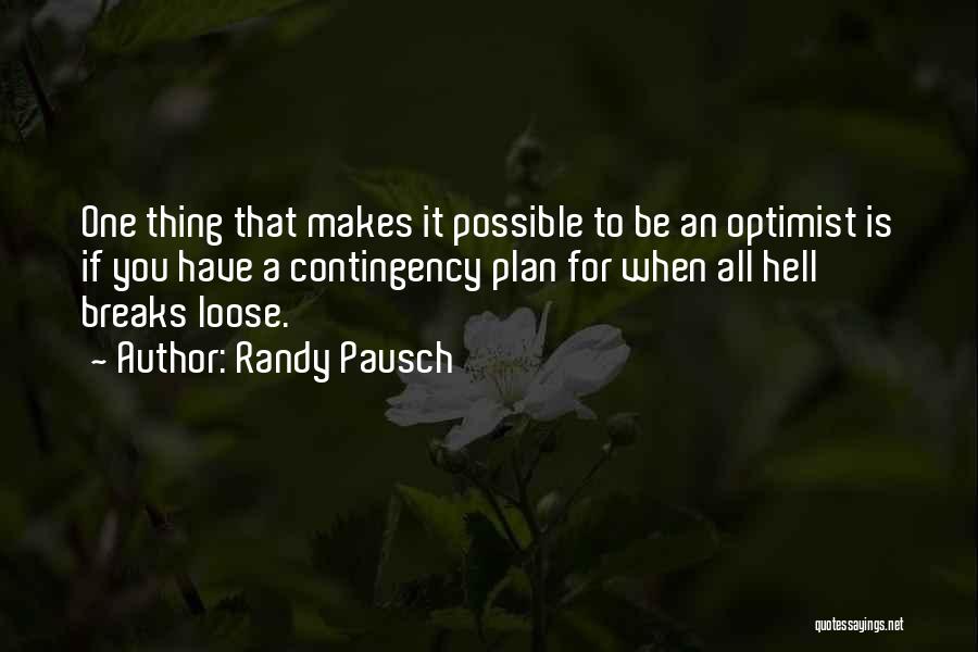 Pausch Quotes By Randy Pausch